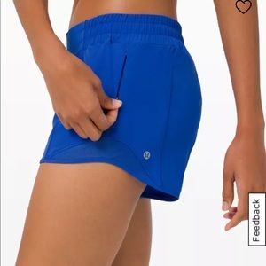 Hotty Hot LR 4” Shorts in Cerulean Blue